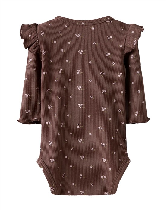 NBFSoho LS Bodystocking - Peppercorn